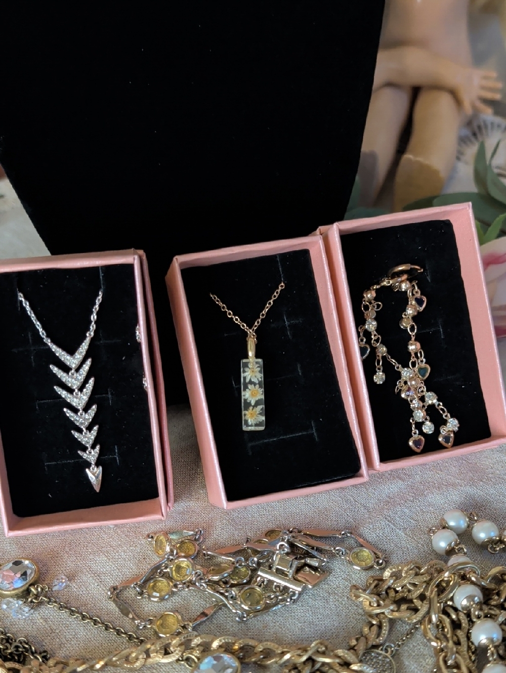 Celestial Boho Layered Necklace Collection – 11 Piece Curated Jewelry Set - Picture 15 of 16